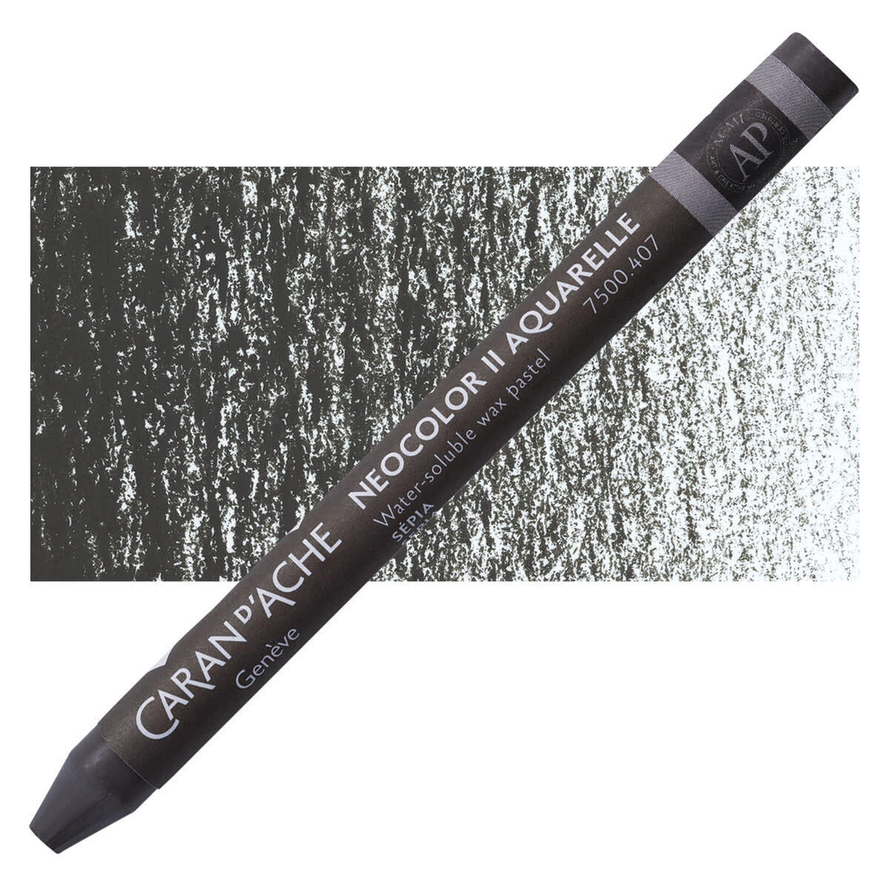 Caran d'Ache Neocolor II. 407 Sepia