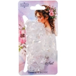 Заколка - краб для волос «AKS-EMPIRE», прямоугольник, микс 6 цветов, 7,8*4,5см