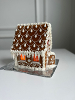 БОЛЬШОЙ ПРЯНИЧНЫЙ ДОМИК (21 см) - семейный мастер-класс-практика