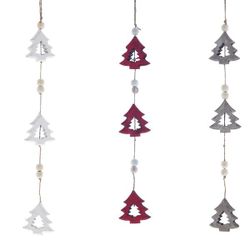 GAEM Украшение новогоднее подвесное "Елка", L6 W2 H34 см, 3в.