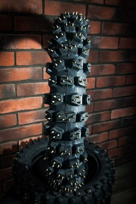 Mitas XT-454 Winter Friction 110/90-R19 62M (340 spikes) шип. кроссовая покрышка