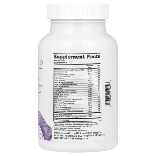 Theralogix, Companion`` 90 таблеток