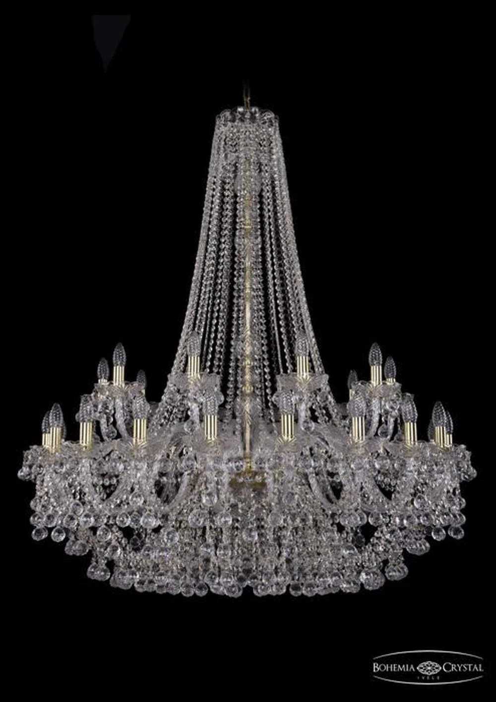 Подвесная люстра Bohemia Ivele 1409/20+10/400/h-133/G