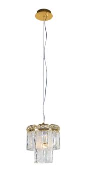 2893E/1 GOLD+CLEAR (1/10) Люстра NW