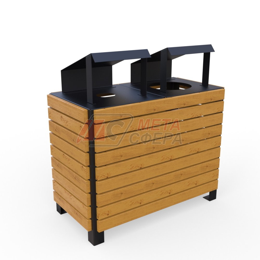 Урна Модерн для раздельного сбора мусора