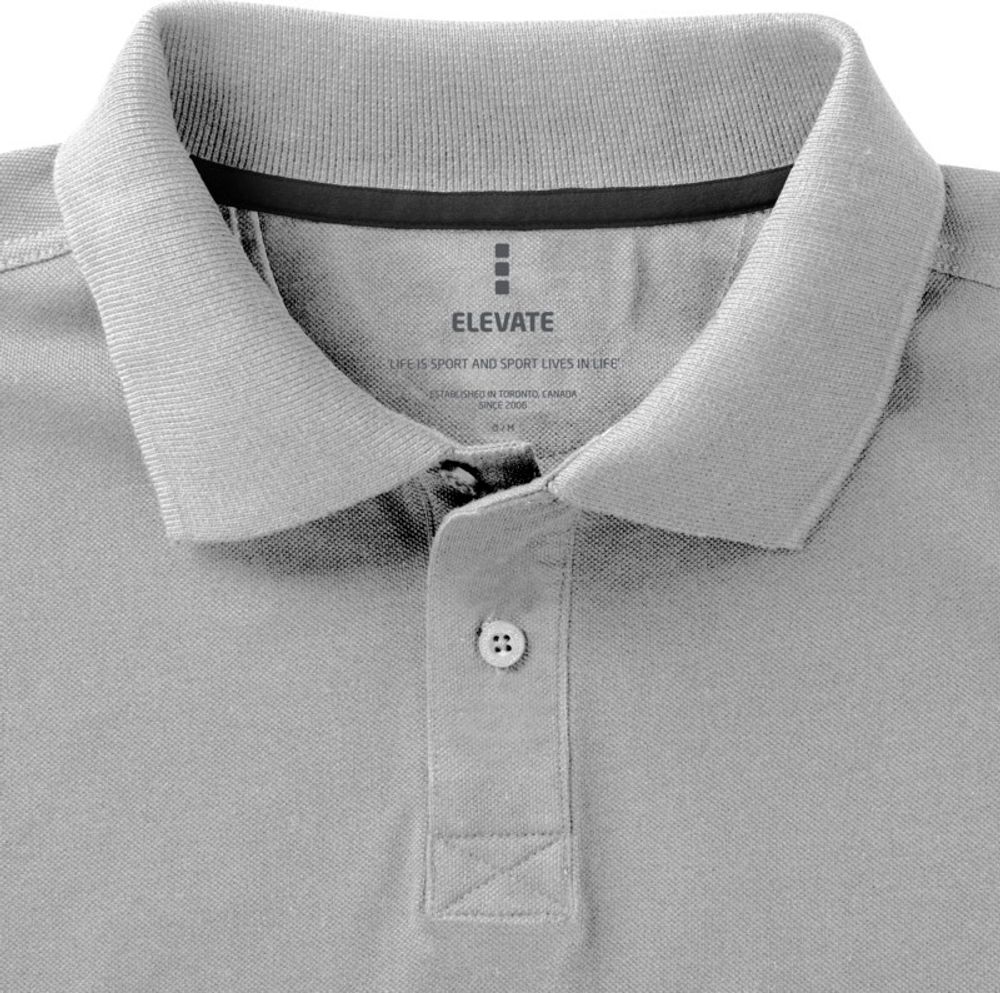 Calgary мужская футболка-поло с коротким рукавом