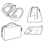 Сумка-органайзер babycase twist silver