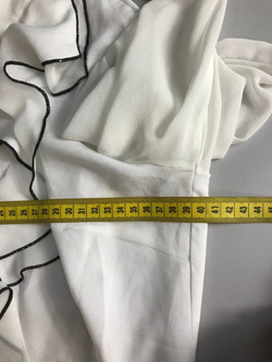 Блузка Shendel с контрастной строчкой, маркировка 36, визуально 42 размер