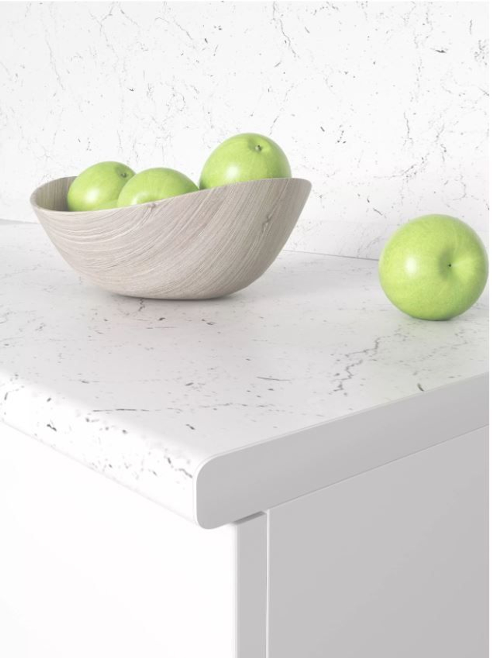 Кухонный гарнитур Антрацит (графит) 3400 мм столешница 38 мм, ЛДСП, прямая просторная кухня для большой гостиной, студии и семьи