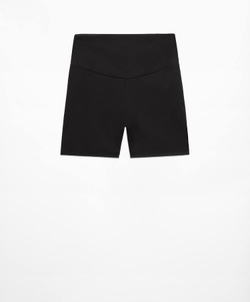 OYSHO Велосипедки Comfortlux с высокой посадкой длиной 10 см, черный