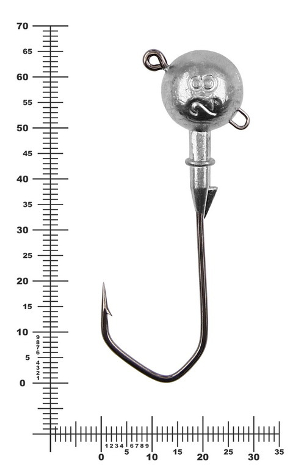 Джиг некрашеный Stinger Eye Jig, крючок Vido Craft VD-079 5/0 (3шт/уп)