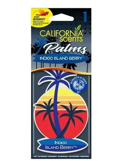 Ароматизатор Картон подвесной CS Пальмы - НьюПорт