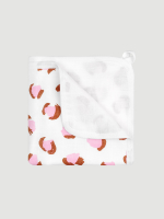 Муслиновое лёгкое одеяло Mjölk Леопард, уценка