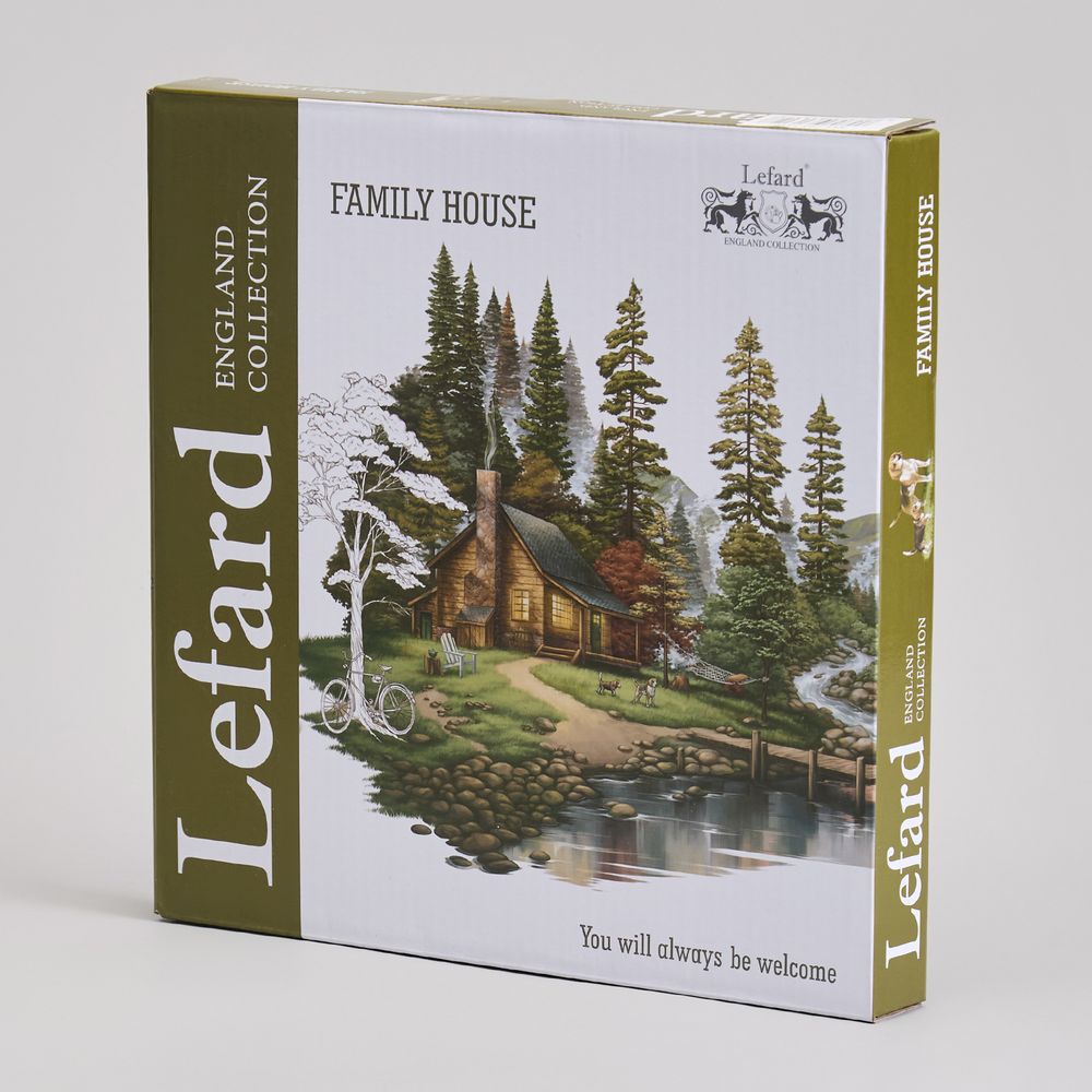 ТАРЕЛКА ЗАКУСОЧНАЯ LEFARD "FAMILY HOUSE" 22 СМ (МАЛ.УП.=2ШТ./КОР=24ШТ.)