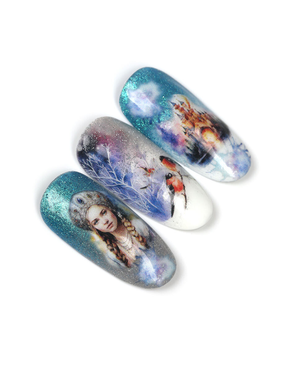 Naildress Slider Design №143 Зимняя сказка