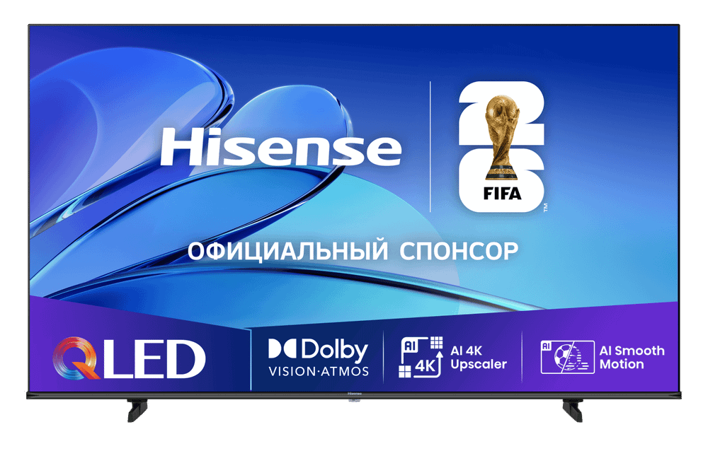 ЖК телевизор Hisense 43E77Q(QLED,UHD Smart,frameless)