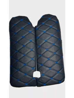 Чехлы на козырьки Largus, Logan, Duster (синяя Бабочка)