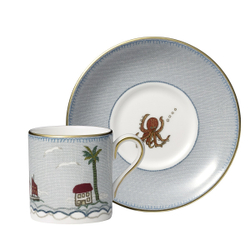 Wedgwood - Sailor чашка для эспрессо 100 мл с блюдцем / артикул   1050203  / GTIN 701587422567