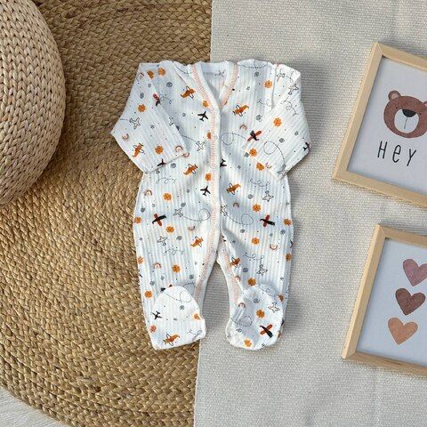 Комбинезон слип в рубчик