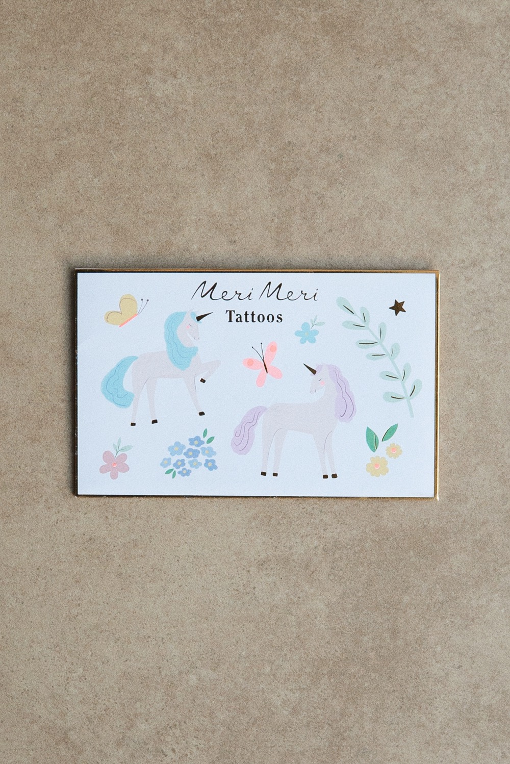 Переводные татуировки Луговой единорог (в наборе 20 шт)