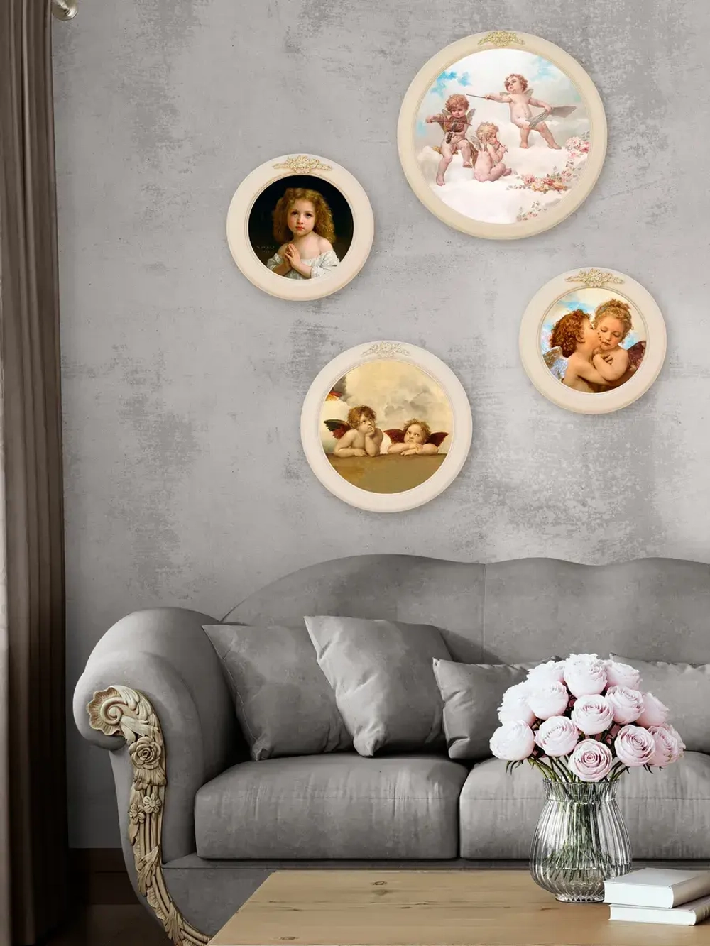 Картина на стену интерьерная на холсте 37 см