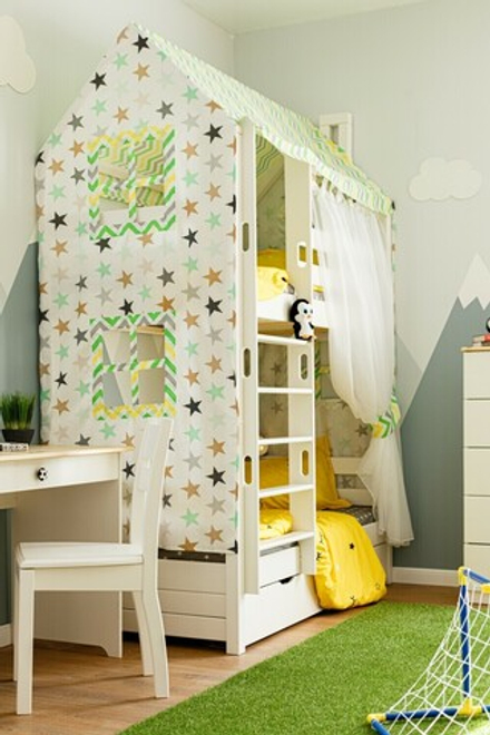 арт. 8264 Кровать 2-яр. - домик №16