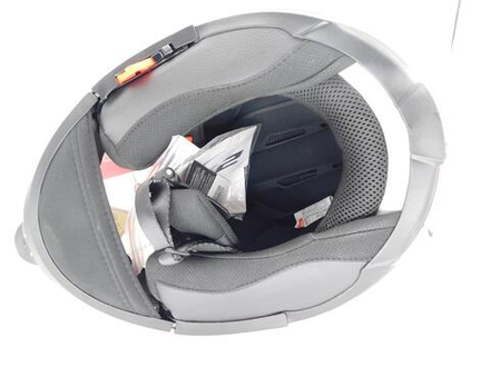 шлем модуляр LS2 FF370 чёрно-красный XL