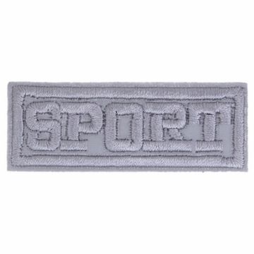 Нашивка Sport светоотражающая (326)