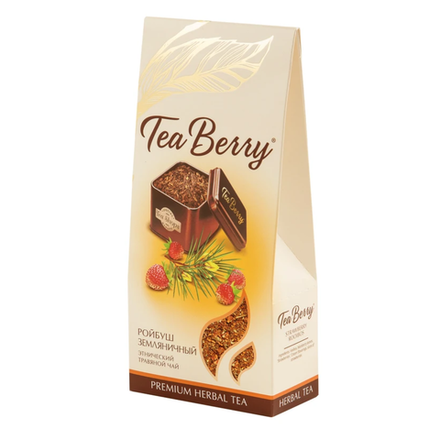 Чай травяной Tea Berry Ройбуш Земляничный, 100 г