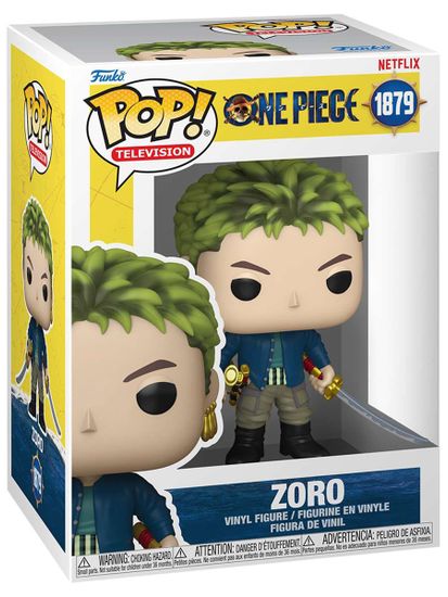 Фигурка Funko POP! TV One Piece Live Action Zoro (1879) 75669 / Фигурка Фанко ПОП! по мотивам вселенной "Ван Пис", Ророноа Зоро