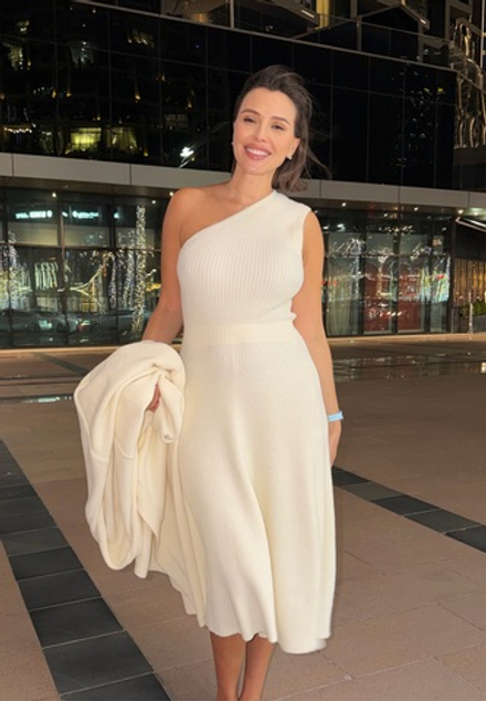 Предзаказ! Получаем 30 января Платье в молочном цвете