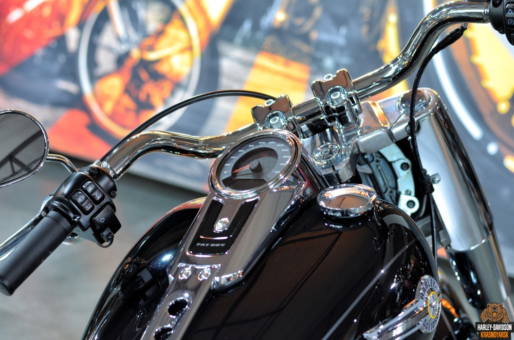 Harley-Davidson Fat Boy 114 Vivid Black с НДС