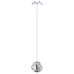 5084/5L L-VISION ODL25 561 хром/прозрачный/металл/акрил Подвес LED 5W 4000K 250Лм JEMSTONE