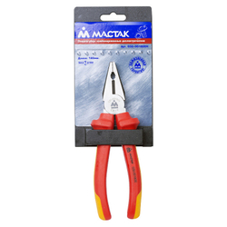 МАСТАК (030-00180EH) Пассатижи комбинированные 180 мм, диэлектрические