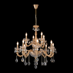 Люстра Crystal Lux ELIZABETH SP8+4 BRASS