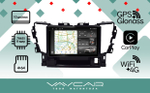 Магнитола для Toyota Alphard 2015+ (правый руль) - Vaycar VA77-0564-2K на Android 13, 8-ядер, 2K QLED, ТОП процессор, CarPlay,4G SIM-слот