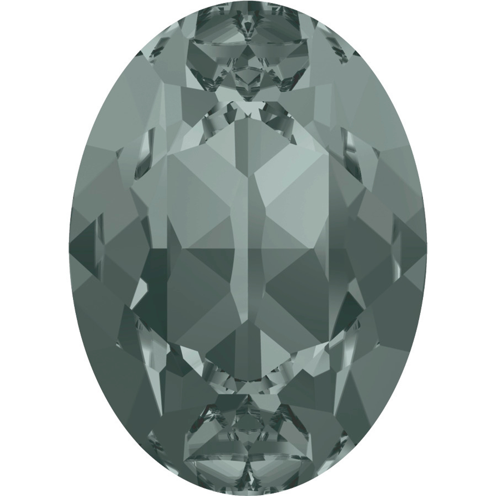 evoli 4120 Oval Fancy Stone - Black Diamond