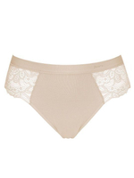 Трусики-слипы с кружевом Belle-Cotton (Размер: L) (Цвет: черный)