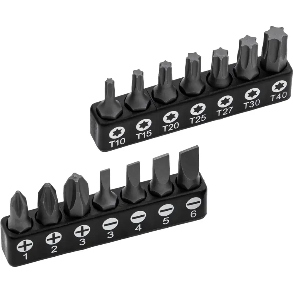 Набор инструментов, 1/2", 1/4", CrV, 76 предм.// STELS 14104