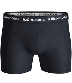 Мужские спортивные боксеры Björn Borg Shorts Solid 3P - skydiver