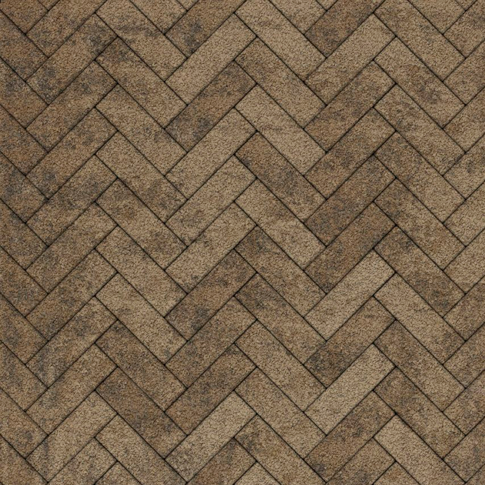 Тротуарная плитка ПАРКЕТ - Листопад гранит Старый замок