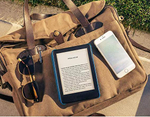 Обложка Kindle 9/10 магнитная голубая