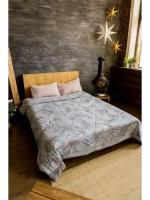 Одеяло 1.5 зимнее всесезонное утепленное лен хлопок