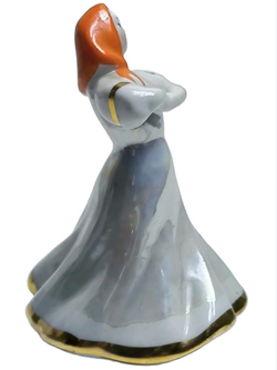 Фарфоровая статуэтка "Плясунья", (Дулёво), 1970 год