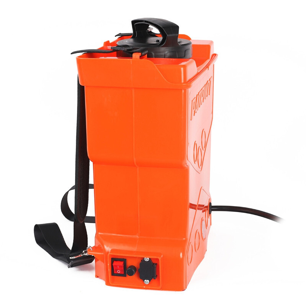Опрыскиватель садовый аккум, Patriot, 12 л, свинц-кислот, 8 А.ч, 12 В, пластик, ранцевый, PT-12AC
