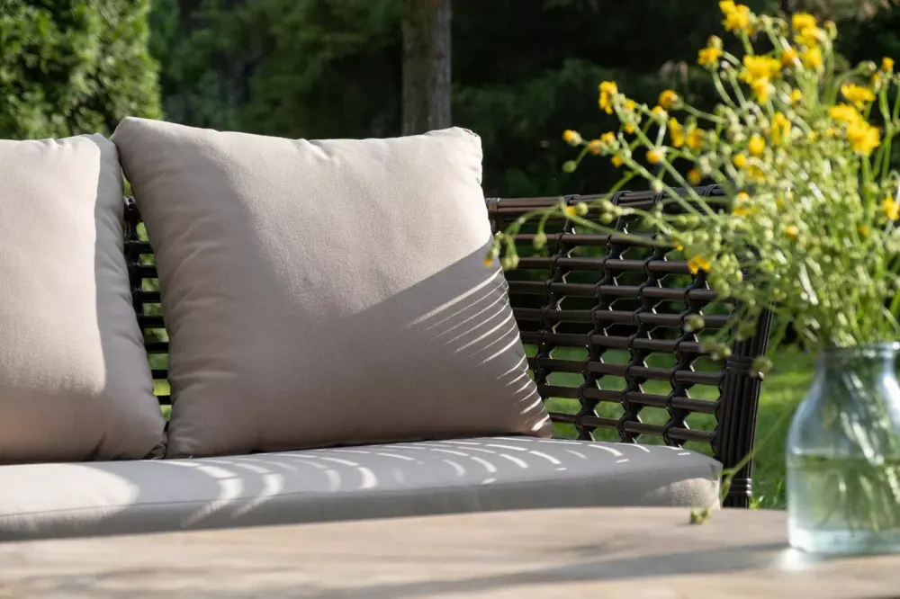 "Валенсия" лаунж-зона из искусственного ротанга, цвет бронзовый