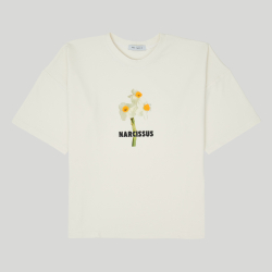 T-shirt NARCISSUS Coconut Milk