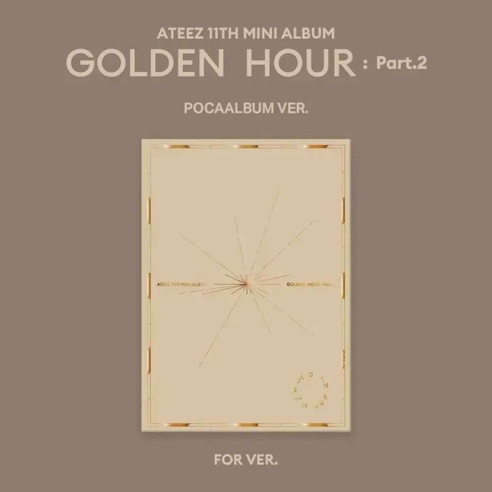 Альбом ATEEZ - Golden Hour : Part.2 [Pocaalbum ver.] (For ver.)