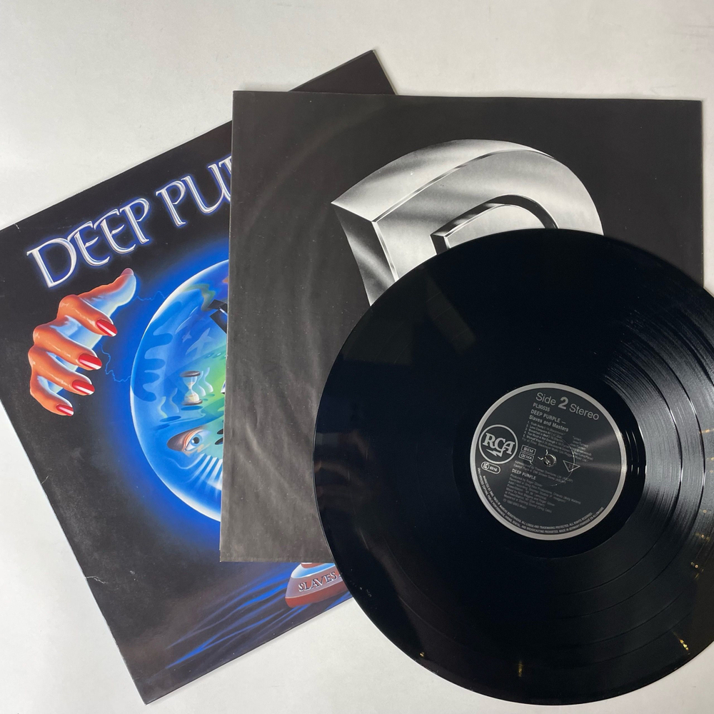Винтажная виниловая пластинка LP Deep Purple Slaves And Masters (Германия 1990) King Of Dreams