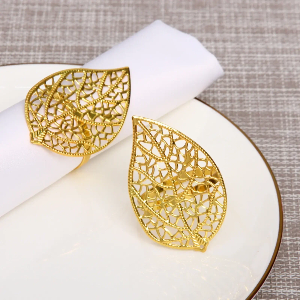 Набор колец для салфеток 2шт «Грация`», цвет золото